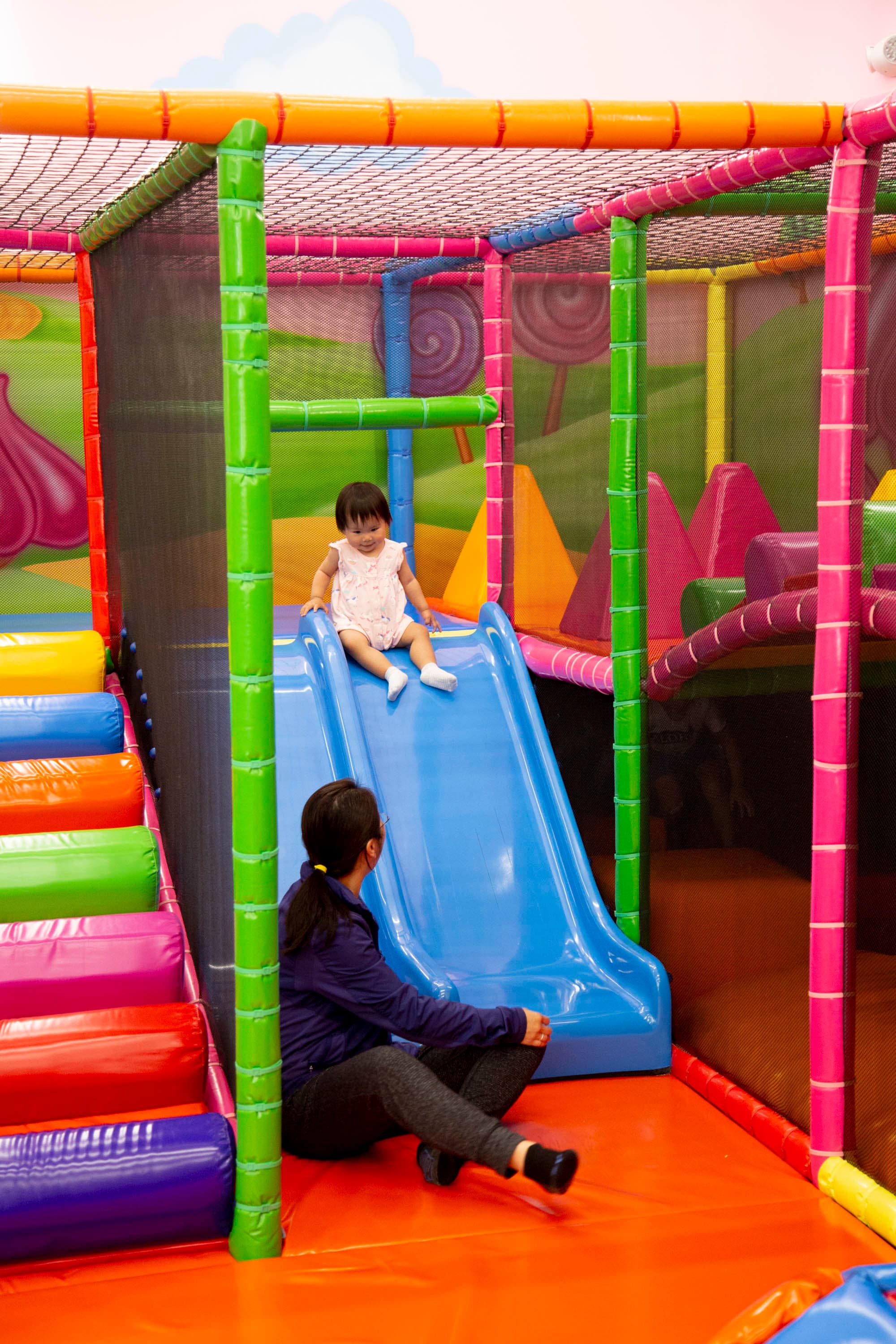 Slide activity for toddlers